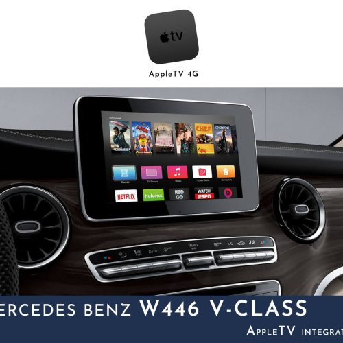 Mercedes Benz W447 V-Class NTG5 Audio - AppleTV Integration