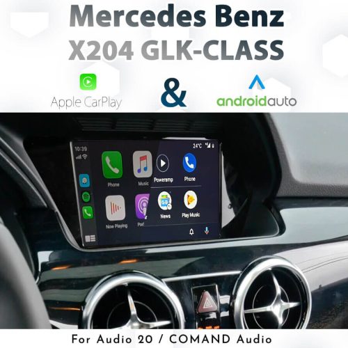 Mercedes Benz X204 GLK-Class 2011 - 2015 : Touch and Dial control Android Auto & Apple CarPlay