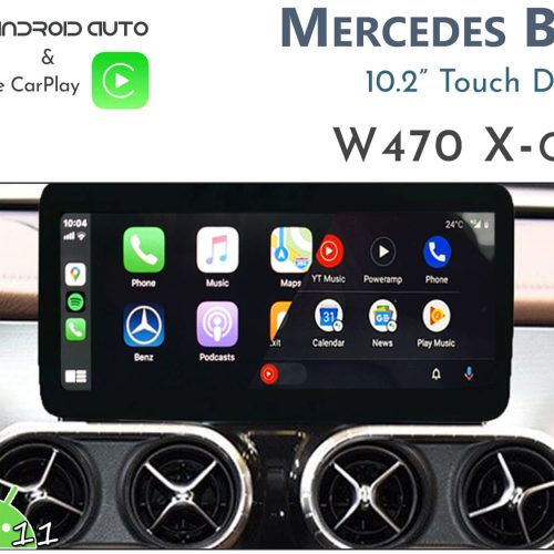 Mercedes Benz X-Class W470 10.25" Apple CarPlay and Android Auto Integrated Audio display unit