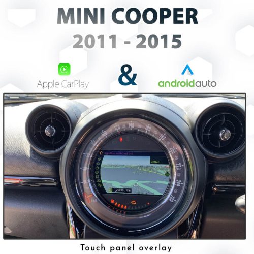 MINI COOPER R55/R56 LCI [MY11-15] - Touch Overlay Apple CarPlay & Android Auto Integration
