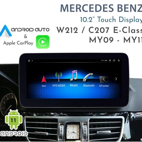 [MY10-MY11] Mercedes benz W212 / C207 E-Class - 10.2" Touch Display with Apple CarPlay & Android Auto