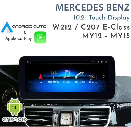 [MY12-MY15] Mercedes Benz W212 / C207 E-Class - 10.2" Touch Display with Apple CarPlay & Android Auto