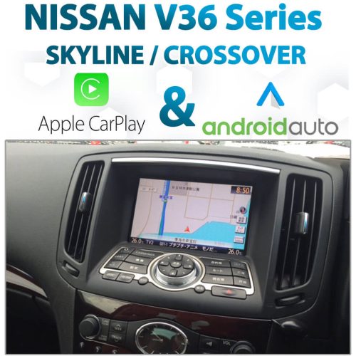 Nissan V36/J50 Skyline - Apple CarPlay & Android Auto Integration