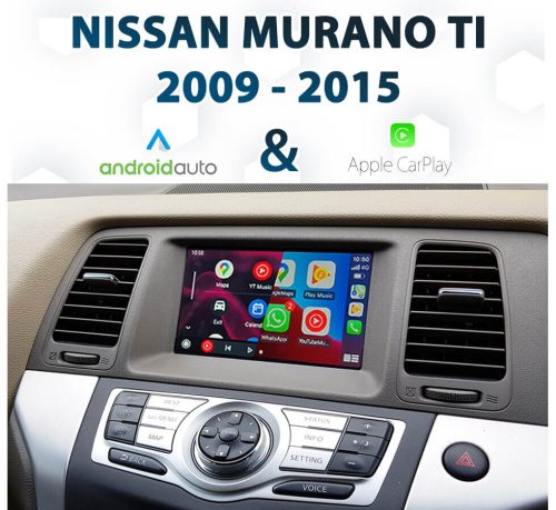 Nissan Z51 Murano 2012-2015 TI with Sat Nav - Apple CarPlay & Android Auto Integration - with ROUTE button