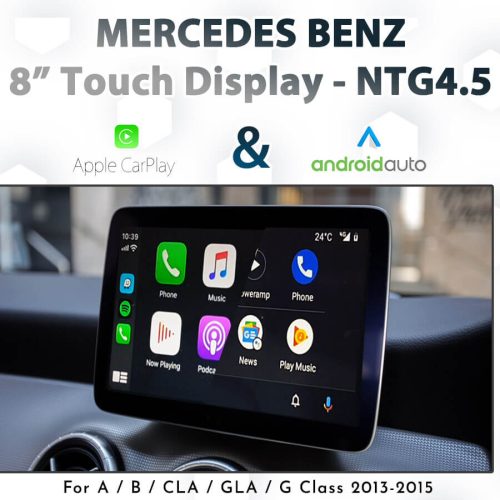 [NTG 4.5] Apple CarPlay & Android Auto + 8" Touch Display Integration pack