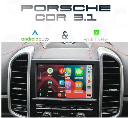 Porsche CDR3.1 - Apple CarPlay & Android Auto Integration