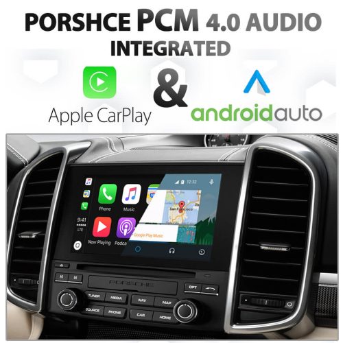 Porsche PCM 4.0 Integrated Apple CarPlay & Android Auto Upgrade
