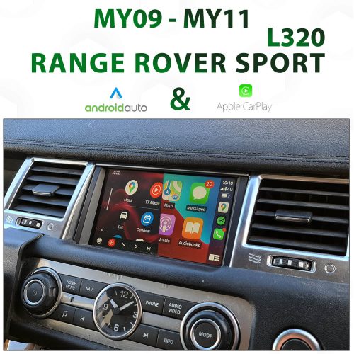 Range Rover Sport L320 - Apple CarPlay & Android Auto Integration