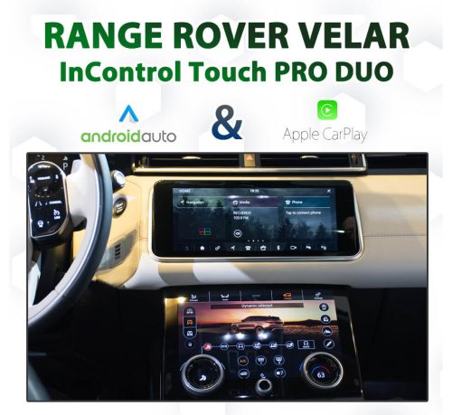 Range Rover Velar InControl Touch Pro Duo - Android Auto & Apple CarPlay Integration Upgrade Pack