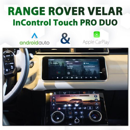 Range Rover Velar InControl Touch Pro Duo - Android Auto & Apple CarPlay Integration Upgrade Pack