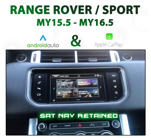 RANGE ROVER/SPORT [MY15.5-16.5] - Apple CarPlay & Android Auto Integration