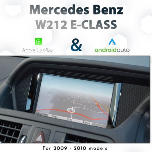 [TOUCH] Mercedes Benz E-Class W212 2009 - 2011 : Android Auto & Apple CarPlay integration