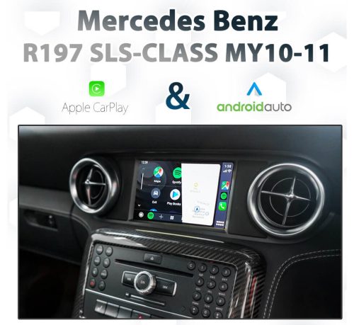 [TOUCH] Mercedes Benz SLS-Class - Touch overlay Apple CarPlay & Android Auto