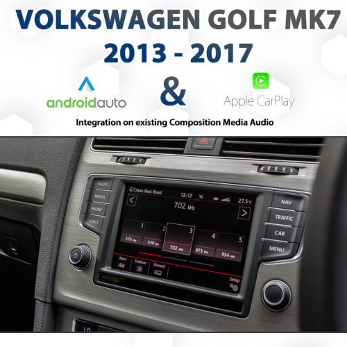Volkswagen Golf MK7 Factory Audio Integrated Android Auto & Apple CarPlay