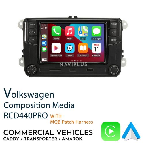 Volkswagen RCD440PRO - Commercial Vehicle package