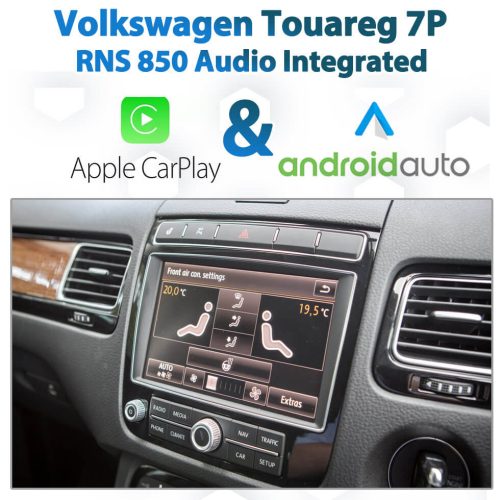 Volkswagen Touareg 7P RNS 850 2010-2018 - Apple CarPlay & Android Auto Integration