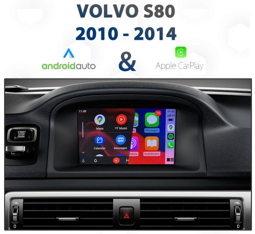 Volvo S80 - Apple CarPlay & Android Auto Integration