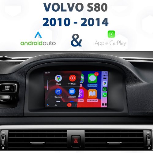 Volvo S80 - Apple CarPlay & Android Auto Integration