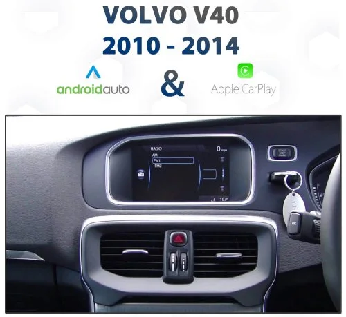 Volvo V40 - Apple CarPlay & Android Auto Integration