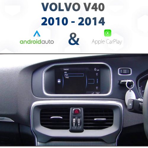 Volvo V40 - Apple CarPlay & Android Auto Integration