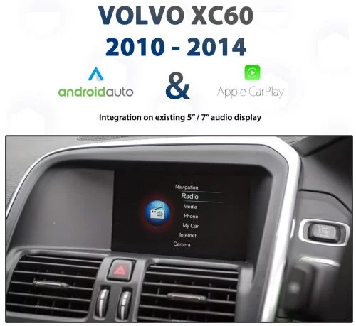 Volvo XC60 - Apple CarPlay & Android Auto Integration pack