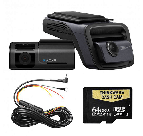 Thinkware U3000 Front & Rear Dash Cam Pack - 64GB U3000D64