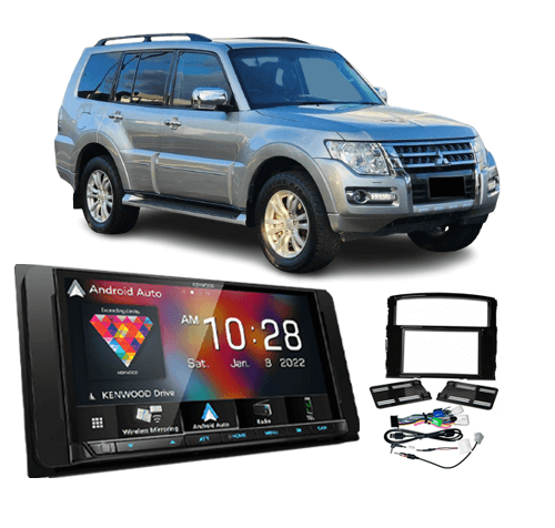 Car Stereo Upgrade for Mitsubishi Pajero 2012-2019 NW, NX Non Rockford