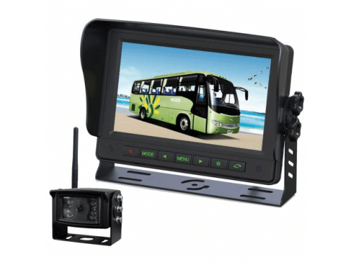 Gator GT700W2 7" Wireless Commercial Grade Dash Mount Display Reverse Camera Kit