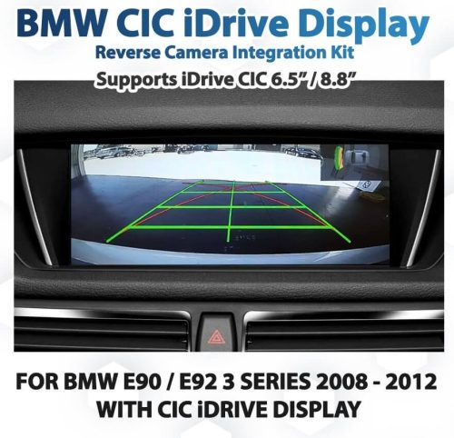[MY09-12] BMW E90 3 Series - CIC iDrive Reverse Camera Integration