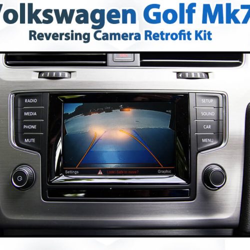 [2013 - 2018] Volkswagen Golf Mk7 Composition Media Audio add-on Back up Rearview Camera system