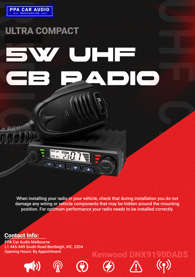 5W UHF CB Radio