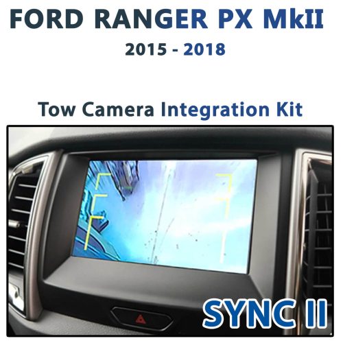 Ford Ranger PX MK II - Sync 2 Integrated Caravan / Towing Camera add on pack