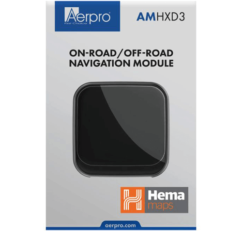 HEMA Maps Module with Navigation Aerpro ON-ROAD / OFF-ROAD AMHXD3