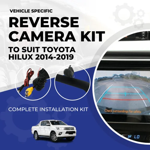 Reverse Camera Kit To Suit Toyota Hilux 2014-2019