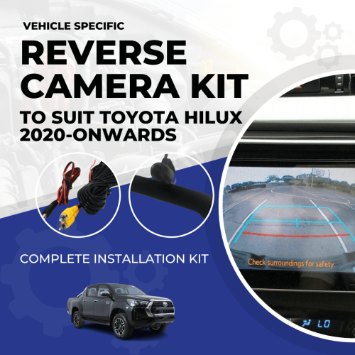Reverse Camera Kit To Suit Toyota Hilux 2020-Onwards