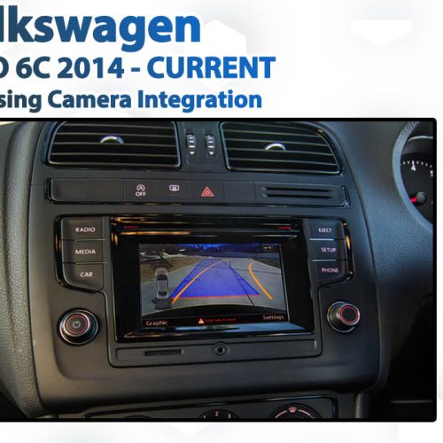 Volkswagen Polo 6C 2014 - 2019 // Audio Integrated Reversing Camera Upgrade Kit