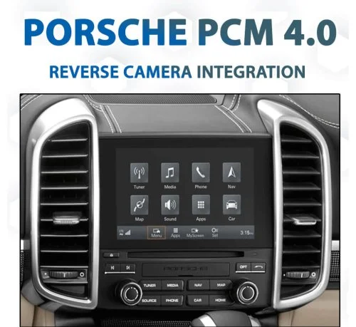 Porsche PCM4.0 - Reverse Camera Integration