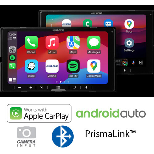 Alpine iLX-W670A 7” Media Receiver with Apple CarPlay and Android Auto