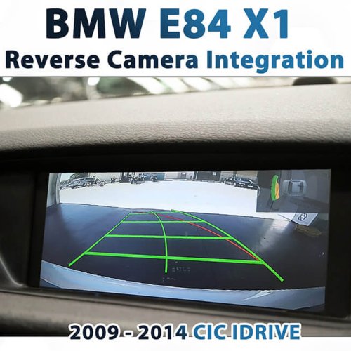 BMW E84 X1 - CIC iDrive Reverse Camera Integration