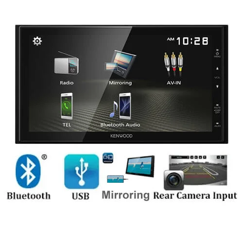 Kenwood DMX1029BT Monitor with Receiver 6.8″ Digital Multimedia Receiver