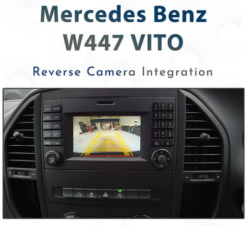 Mercedes Benz W447 Vito - Reverse Camera Integration for NTG4 Audio15