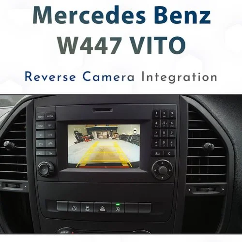 Mercedes Benz W447 Vito - Reverse Camera Integration for NTG4 Audio15